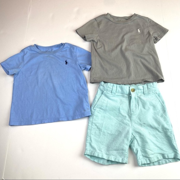 Ralph Lauren Janie and Jack Baby Boy 18-24 Month Lot of 3 T-Shirts Shorts Summer - Picture 2 of 7